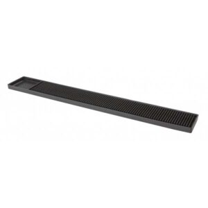 Bar mat black 60x8 cm