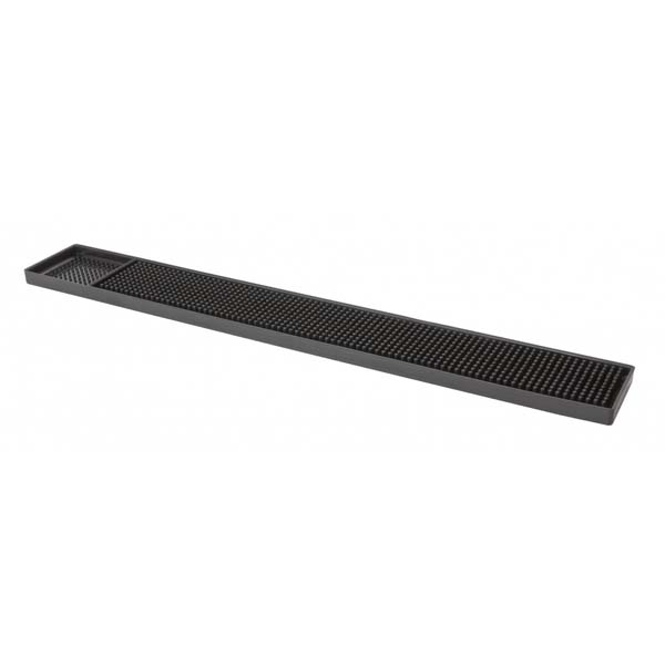 Bar mat black 60x8 cm
