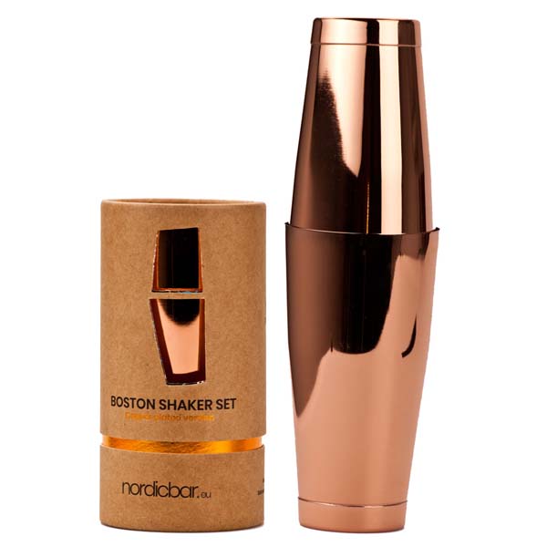 Nordicbar Boston Shaker Tin/Tin 75 cl Copper