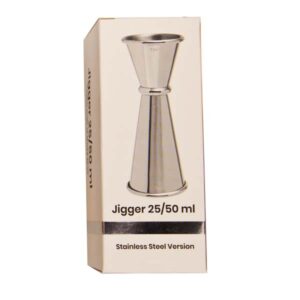 Nordicbar Jigger V-Shape 25/50 ml Steel