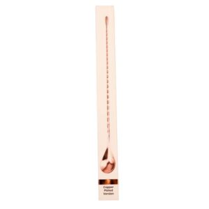 Alternative view of Nordicbar Bar Spoon Teardrop 30 cm Copper
