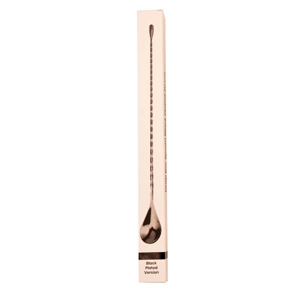 Nordicbar Bar Spoon Teardrop 30 cm Black - Image 2