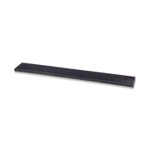Bar Mat Black 10x70 cm