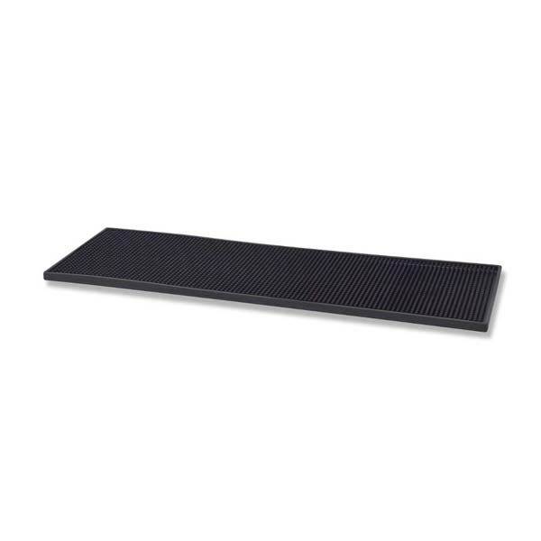 Bar Mat Black 20x61 cm