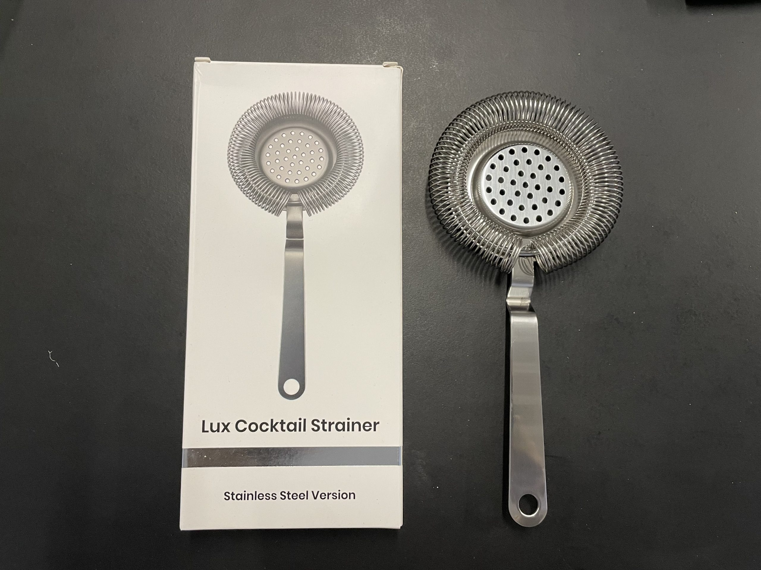 Lux Cocktail Strainer Steel - Image 2
