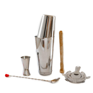 Cocktail Set 6 pcs steel