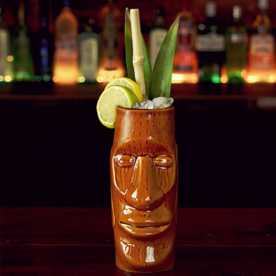 Tiki Easter Islander 40 cl Brown - Image 3