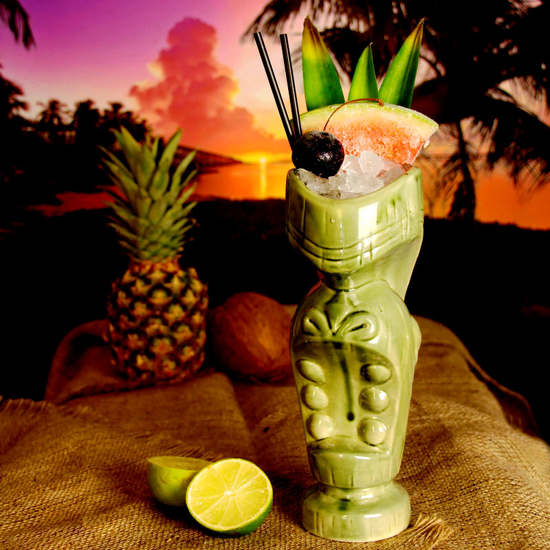 Tiki Large Mouth 64 cl Green - Image 3