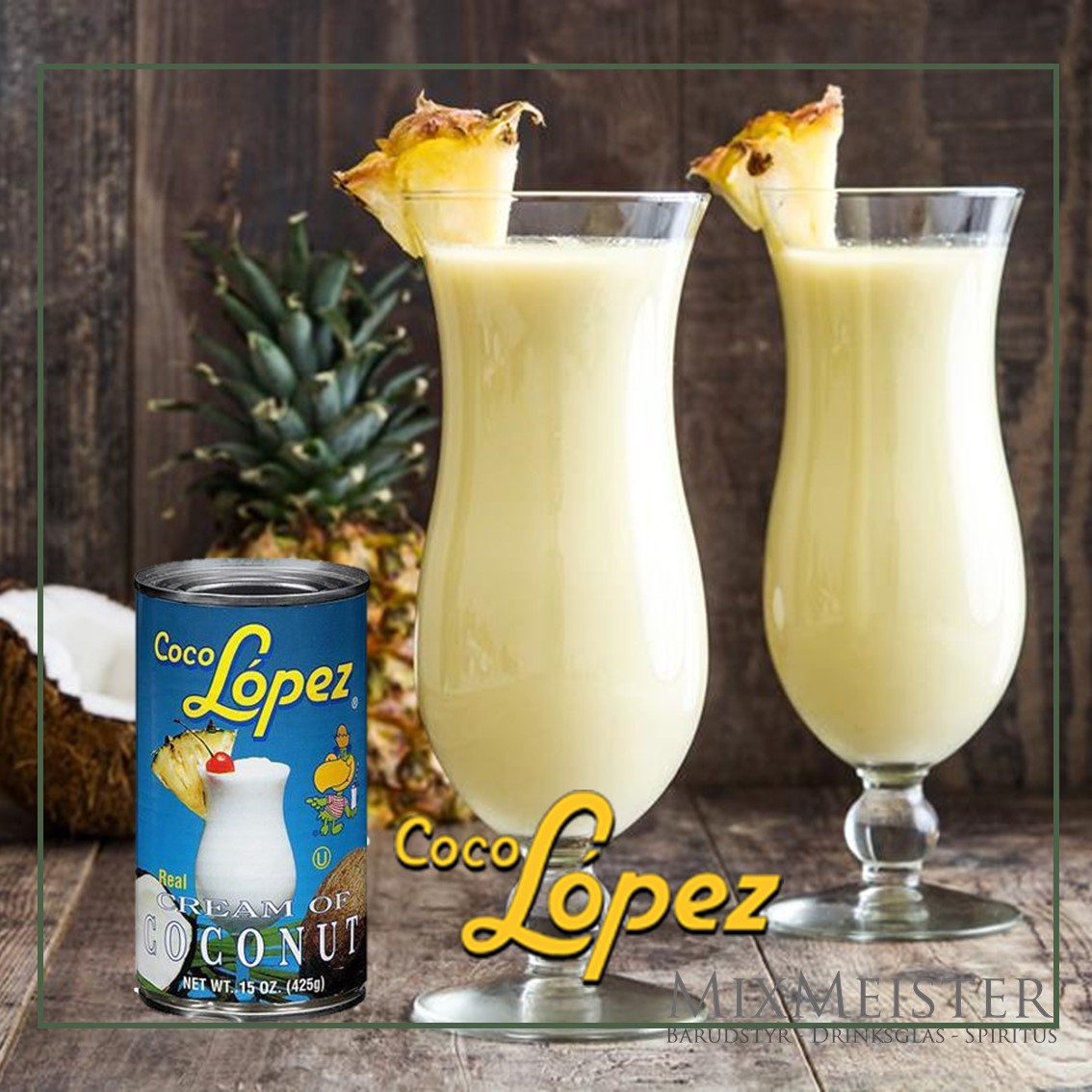 Coco Lopéz Coconut Cream – 425 g - Image 2